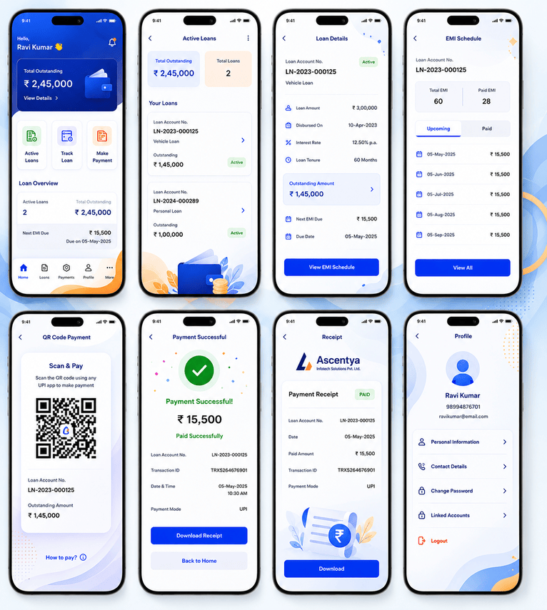 Ascentya Mobile Applications